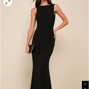 Lulus Black Formal Dress